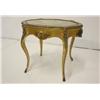 Image 1 : Vernis Martin marble top center table