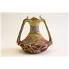 Image 2 : Pair signed Coraline bud vases dated 1909