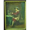 Image 2 : Oil painting on panel signed A.A. Lesrel
