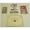 Image 1 : 3 lithographs & 1 pen & ink from Pablo Picasso books