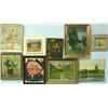 Image 1 : Group lot of 9 paintings 