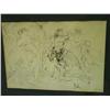 Image 1 : Framed pen & ink signed Laszo '63 