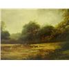 Image 2 : Gilt framed oil painting signed R. Perry 