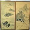 Image 1 : Pair ink on paper "Chinese Landscapes"
