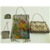 Image 1 : Group lot of 4 Victorian purses