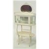Image 1 : Victorian etagere painted white 
