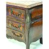 Image 2 : Spanish bombe front marble top commode 