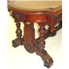 Image 2 : American Renaisance Revival walnut library table 