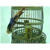 Image 4 : 18th c. style Continental domed brass bird cage 