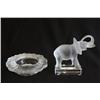 Image 1 : Lalique "Elephant" & bottle coaster
