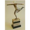Image 1 : Art Deco style "Skater" on marble base 