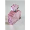 Image 3 : Art Deco style pink perfume bottle 