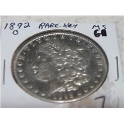 1892-O "MORGAN DOLLAR
