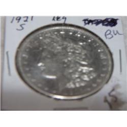 1921-S MORGAN DOLLAR
