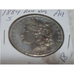 1884-S MORGAN DOLLAR
