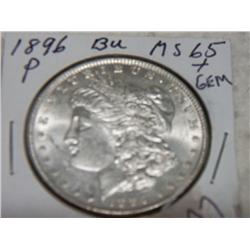 1896-P MORGAN DOLLAR