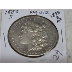 1883-S MORGAN DOLLAR