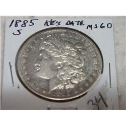1885-S MORGAN DOLLAR