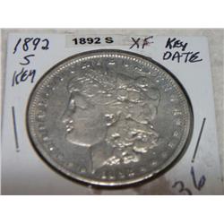 1892-S MORGAN DOLLAR
