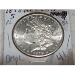 1878-S MORGAN DOLLAR
