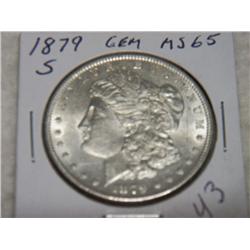 1879-S MORGAN DOLLAR