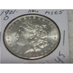 1901-O MORGAN DOLLAR