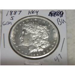 1887-S MORGAN DOLLAR