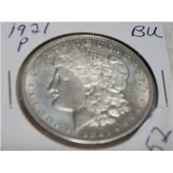 1921-P MORGAN DOLLAR