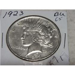 1923-P PEACE DOLLAR