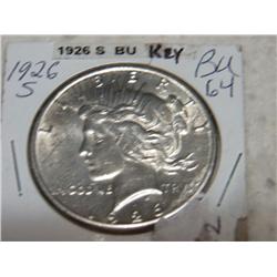 1926-S PEACE DOLLAR