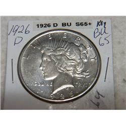 1926-D PEACE DOLLAR