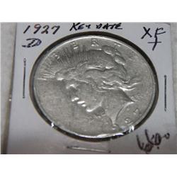 1927-D PEACE DOLLAR