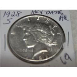 1928-S PEACE DOLLAR