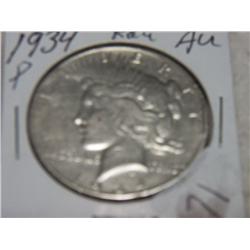 1934-P PEACE DOLLAR