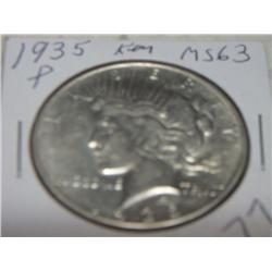1935-P PEACE DOLLAR