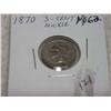 Image 1 : 1870 3-CENT NICKEL