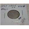 Image 1 : 1867 SHIELD NICKEL