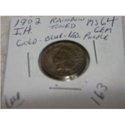 1902 INDIAN HEAD CENT