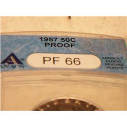 1957 FRANKLIN HALF DOLLAR