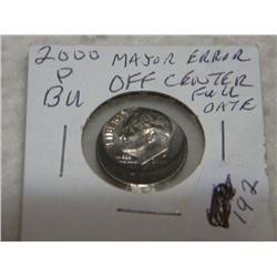 2000-P ROOSEVELT DIME