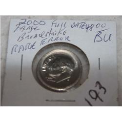 2000-P ROOSEVELT DIME