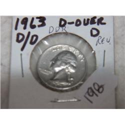 1963 WASHINGTON QUARTER