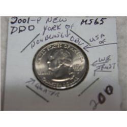 2001-P WASHINGTON QUARTER