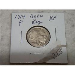 1914-P BUFFALO NICKELS