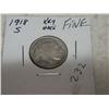 Image 1 : 1918-S BUFFALO NICKELS