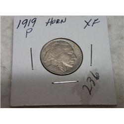 1919-P BUFFALO NICKELS