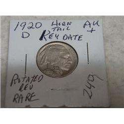 1920-D BUFFALO NICKELS