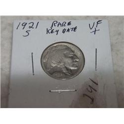 1921-S BUFFALO NICKELS