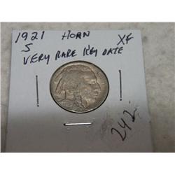 1921-S BUFFALO NICKELS