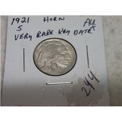 1921-S BUFFALO NICKELS